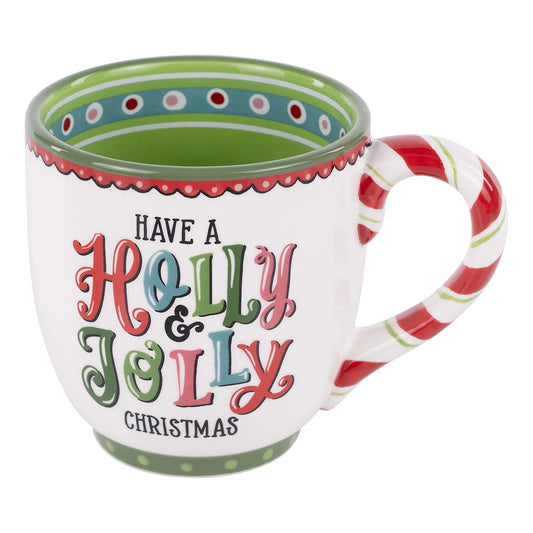 Holly Jolly Ornament Mug