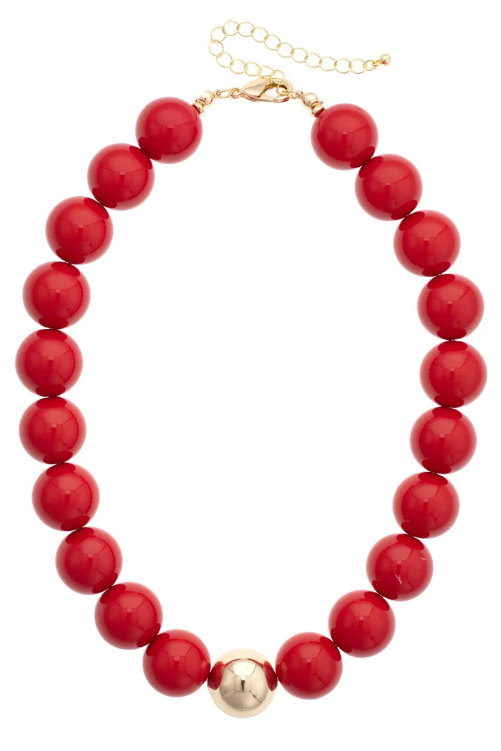 Marjorie Beaded Necklace