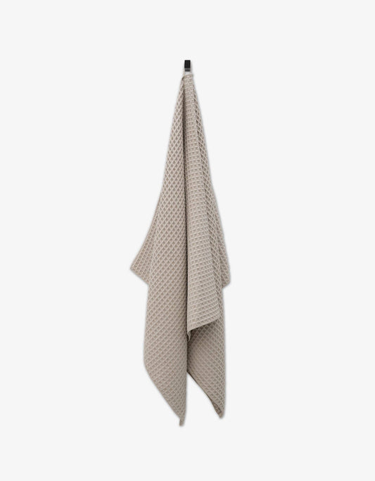 Taupe Waffle Bath Towel