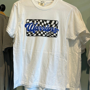 Warrior Checkered Tee