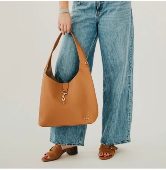 Brown Haddie Hobo Shoulder Bag