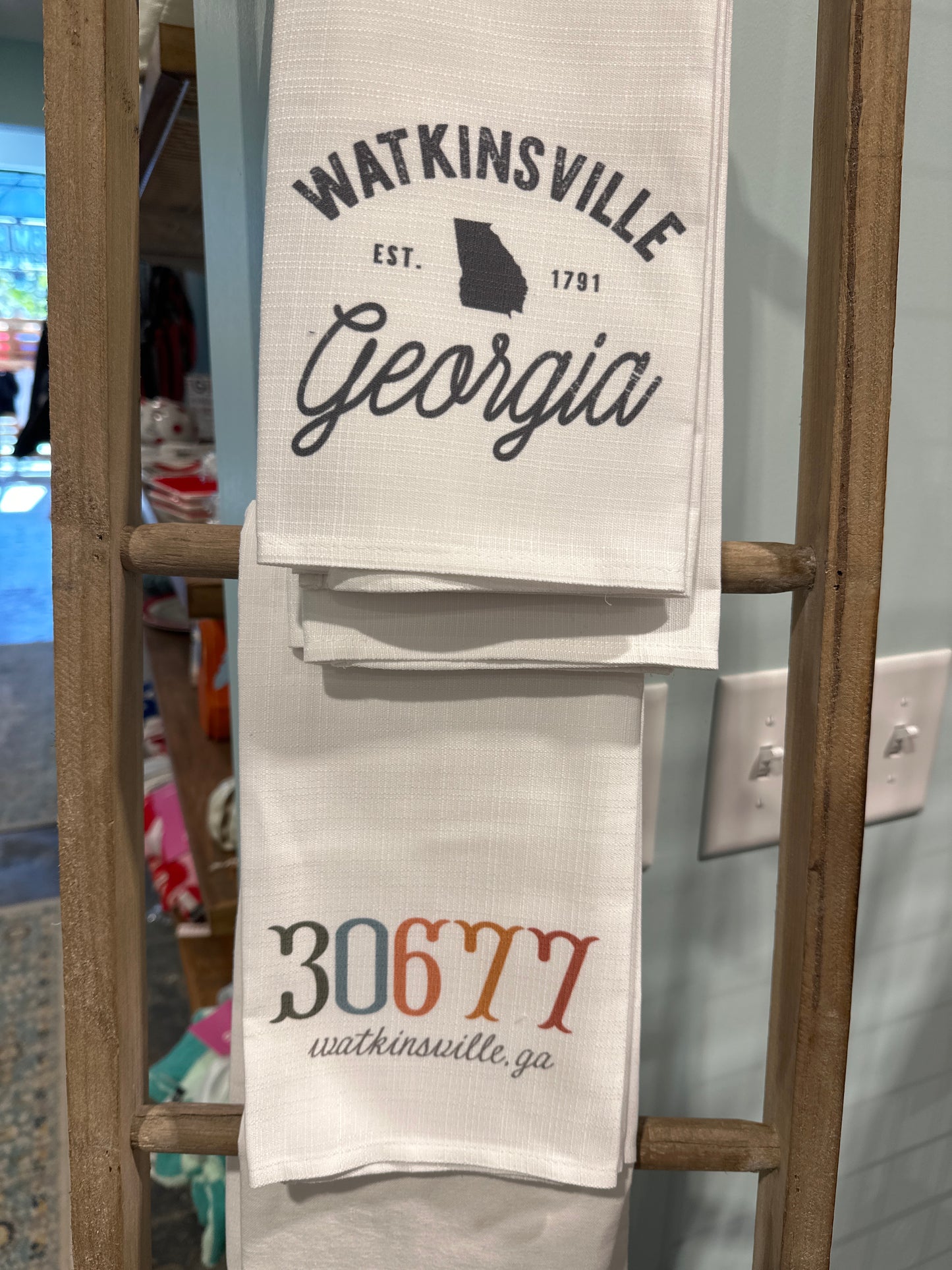 Watkinsville Tea Towel
