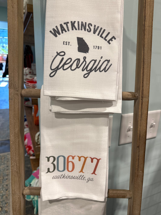 Watkinsville Tea Towel