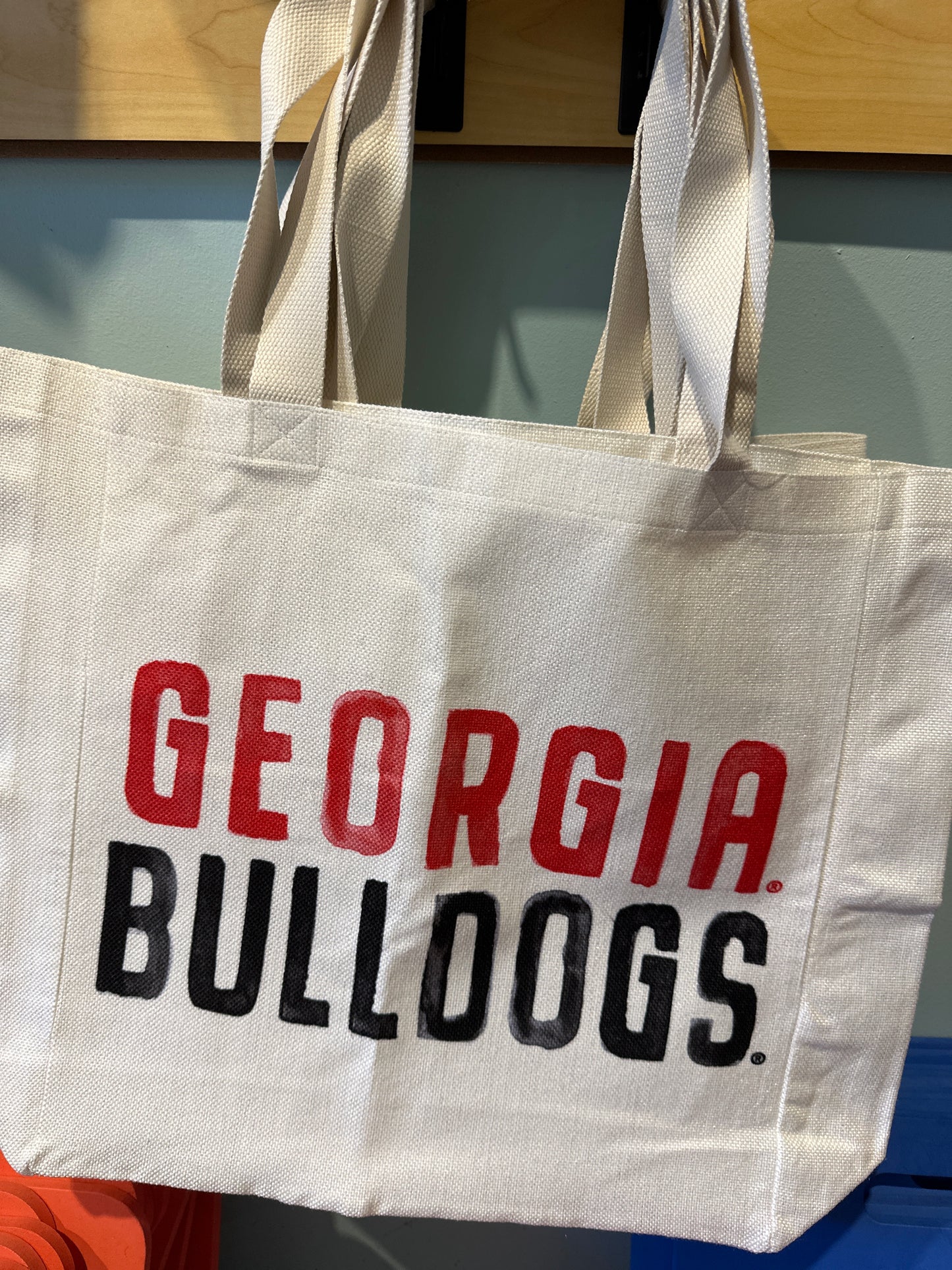 Georgia Bulldog Tote Bag