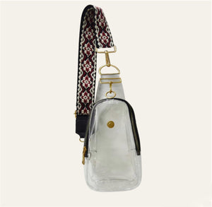 clear sling bag