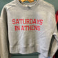 Saturday In Athens Sweatshirt