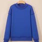 66Love Solid Oversize Reversible Mock Neck Sweatshirt (S-XL)