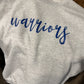 Warriors script Crew Sweatshirt