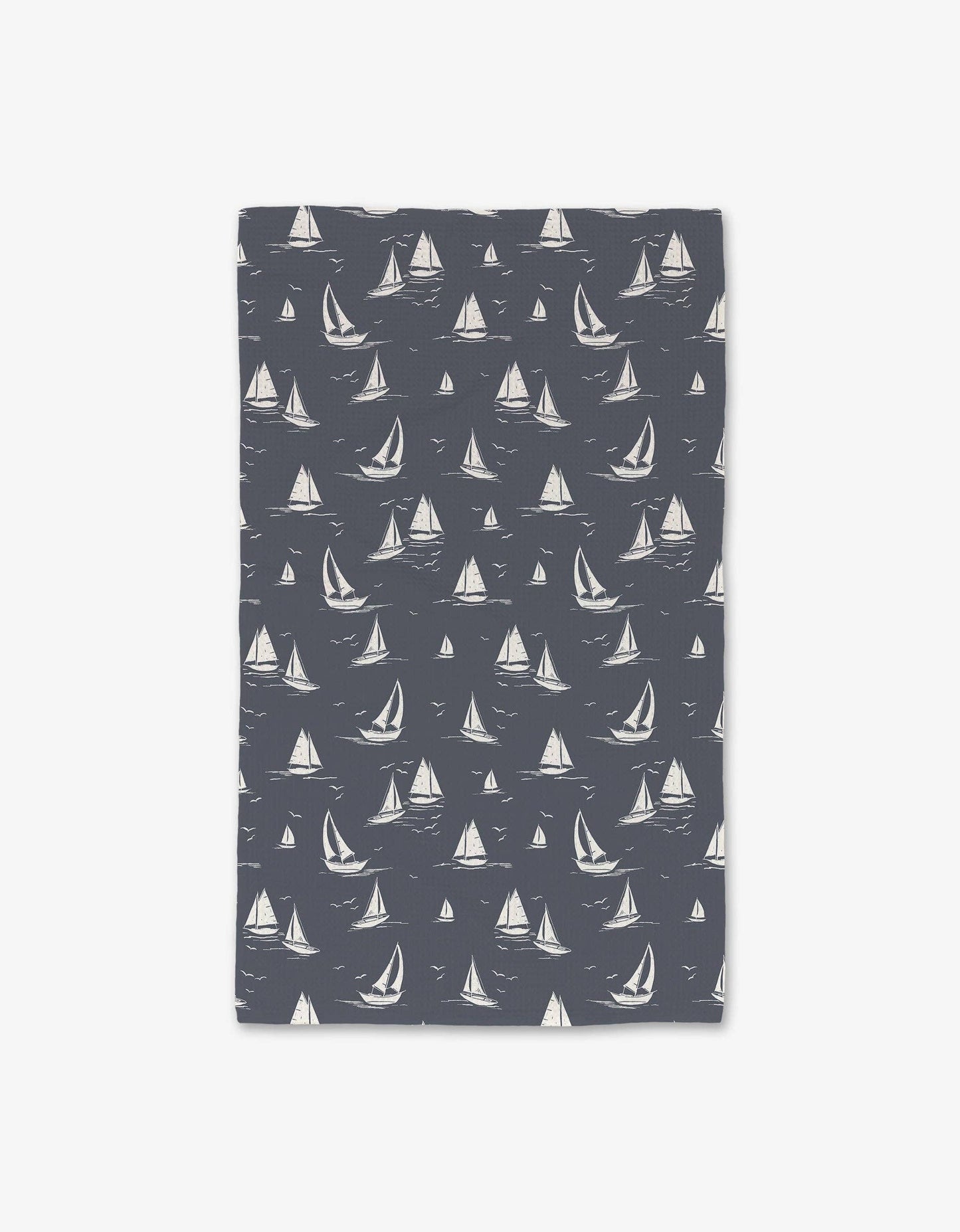 Navy Race Day Luxe Hand Towel