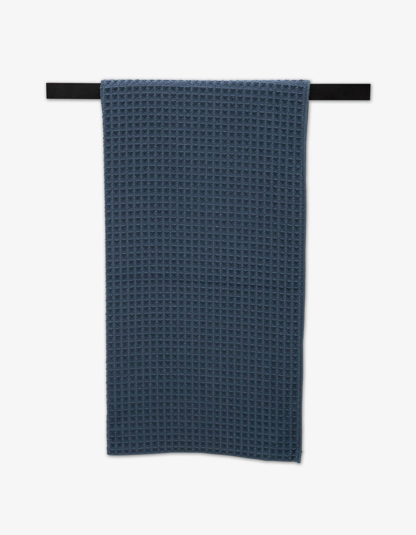 Midnight Blue Waffle Bath Towel