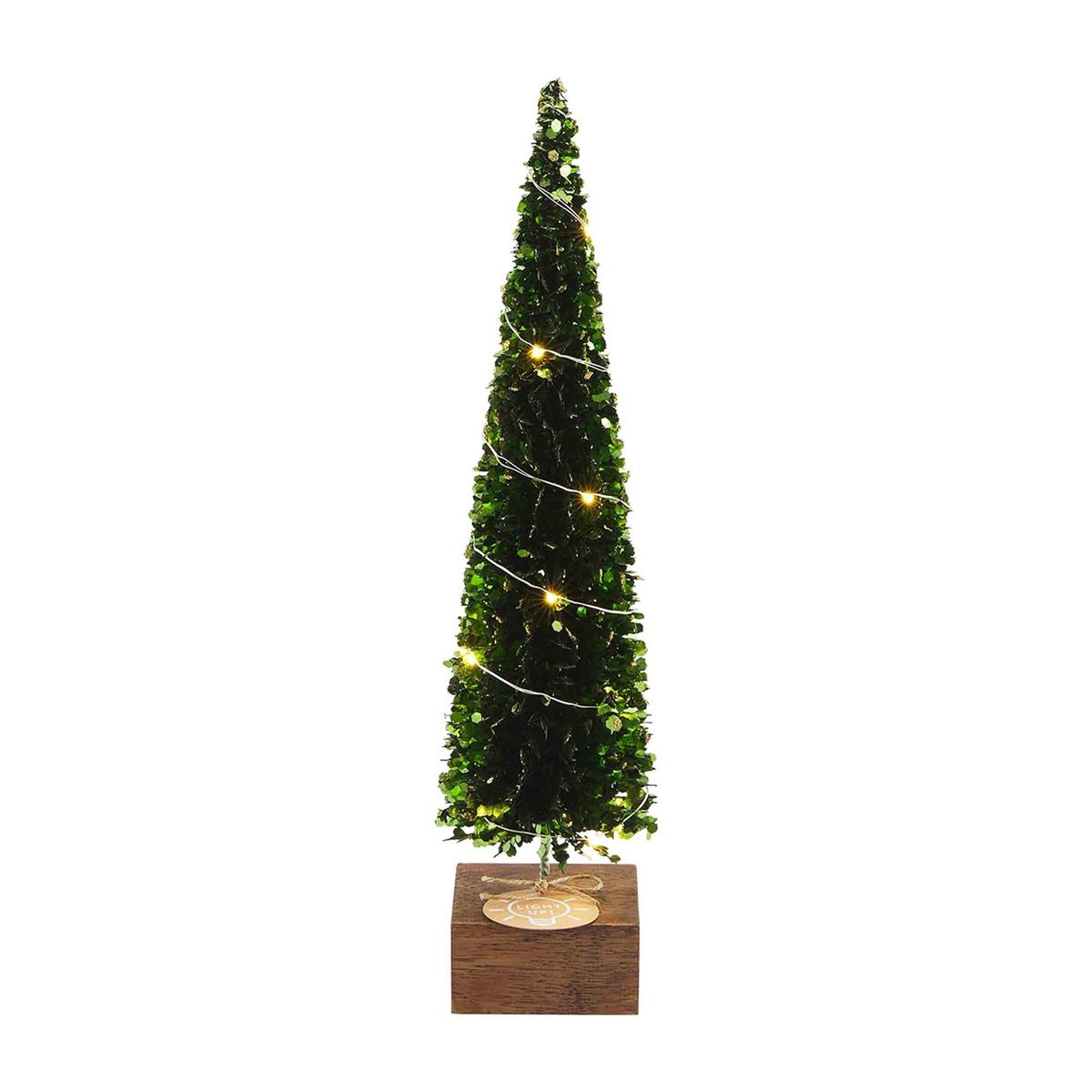 Light Up Boxwood Tree