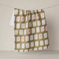 Flower Tiles Tea Towel - Mahjong
