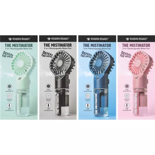 Mistinator 2-1 Rechargeable Water Fan