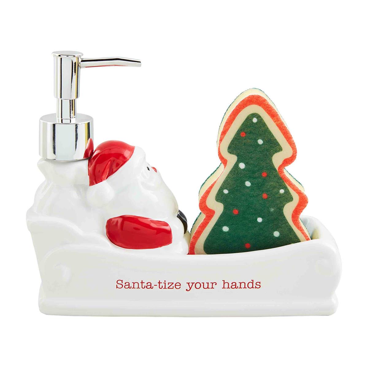 Santa Sled Soap Sponge Holder