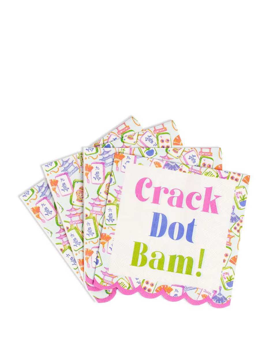 Crack Dot Bam Cocktail Napkins