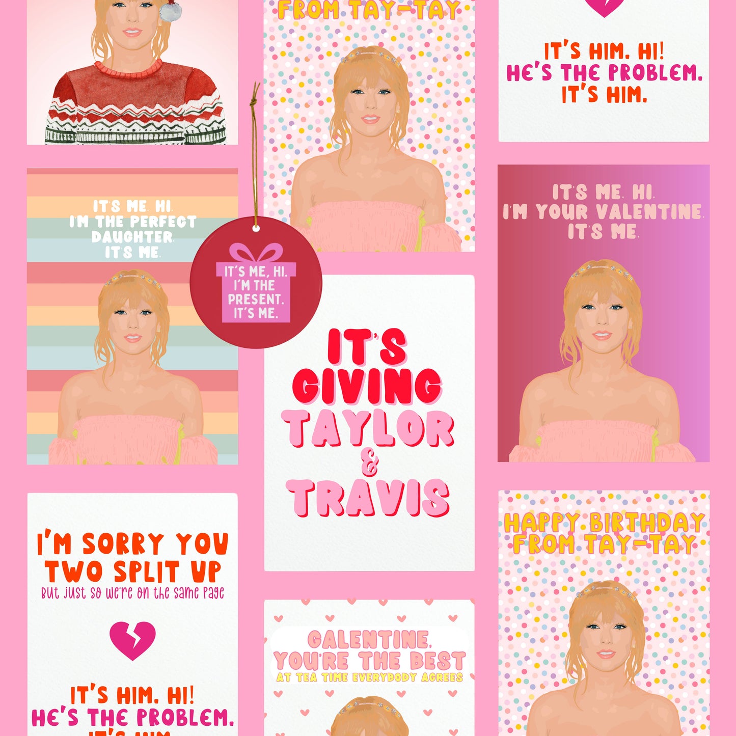 TTPD Taylor Swift Birthday Card The Tortured Poet Department