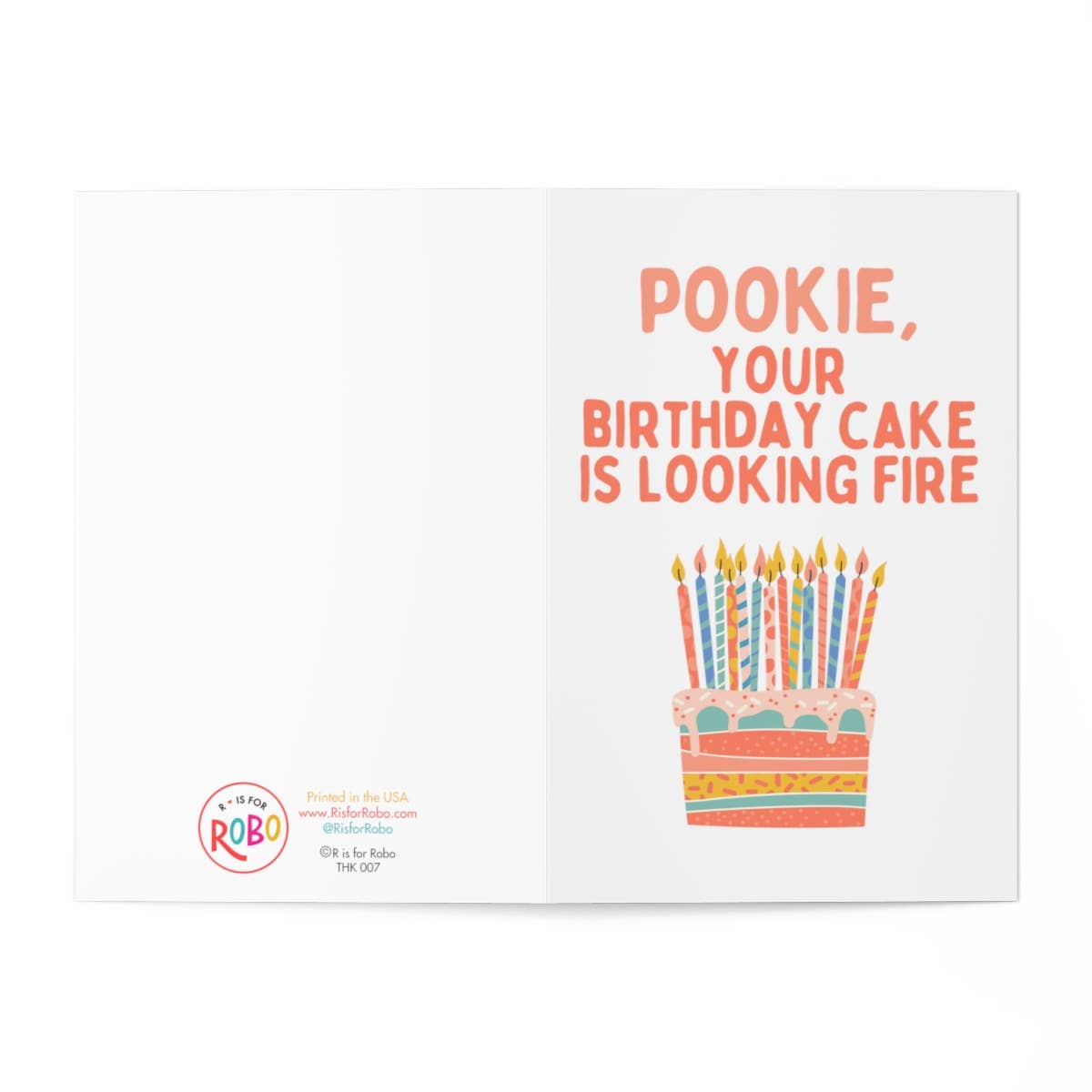 Pookie Birthday Card Funny Birthday Cards Pop Culture Meme