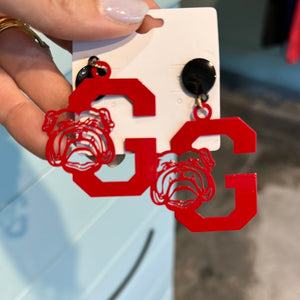 Georgia metal earrings