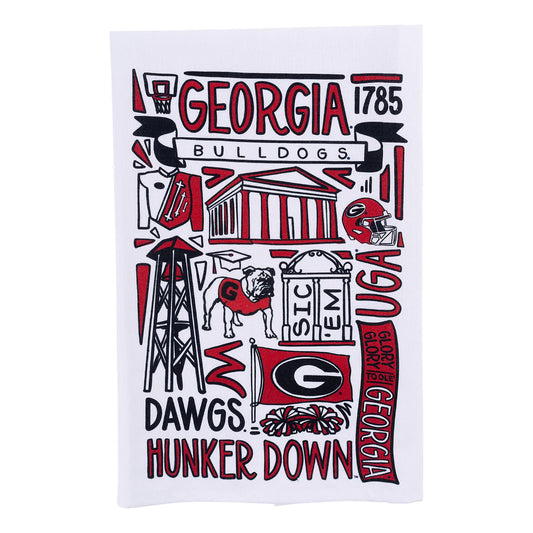 Georgia tea towel