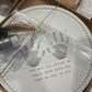 Handprint keepsake platter