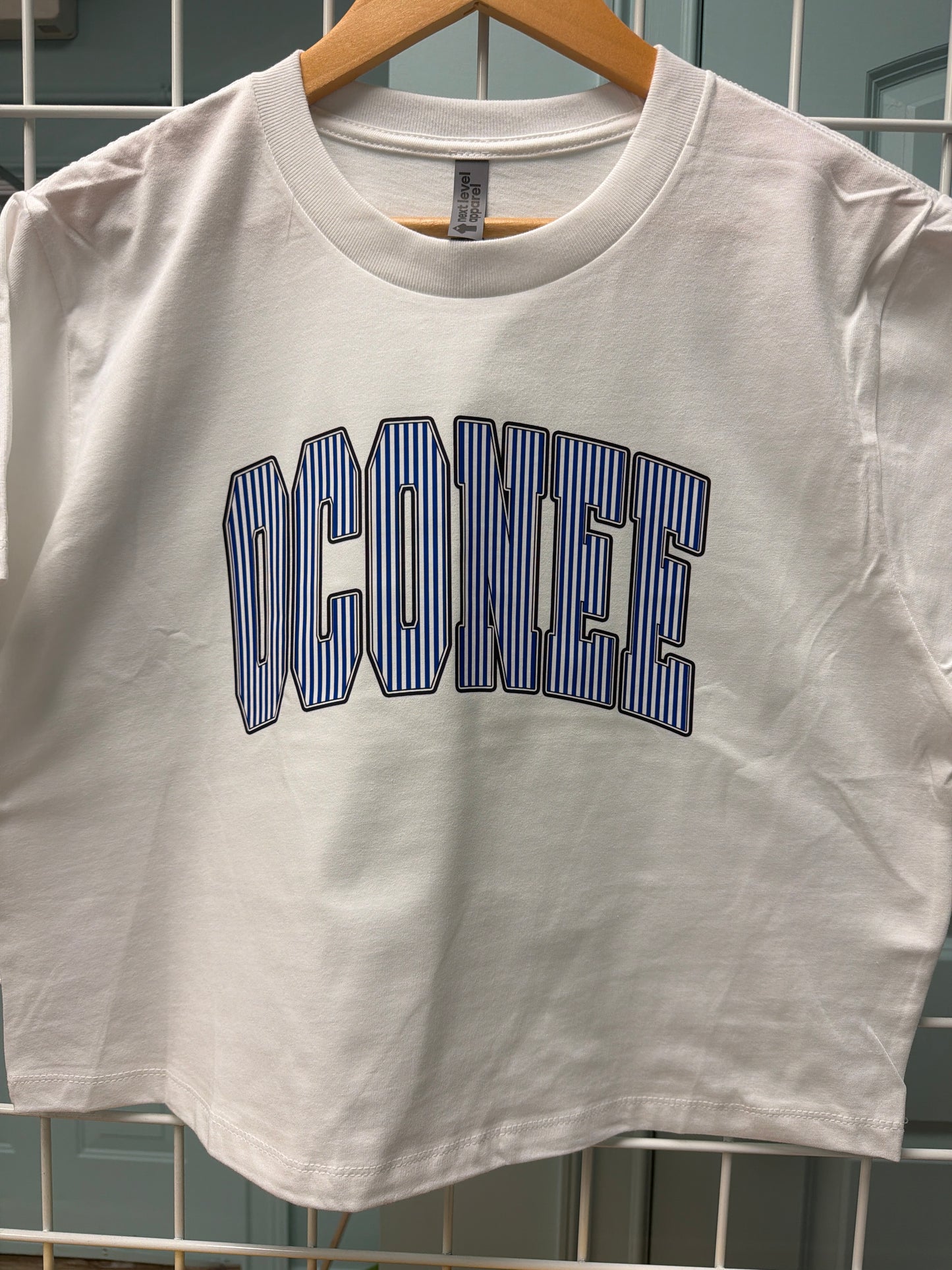 Oconee stripe heavyweight boxy tee