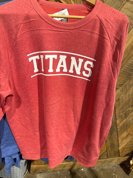Titans Tri Fleece Crewneck