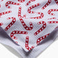 Christmas Candy Canes Tea Towel