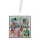 State of Georgia Acrylic Ornament