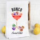 Bunco Social Club Tea Towel