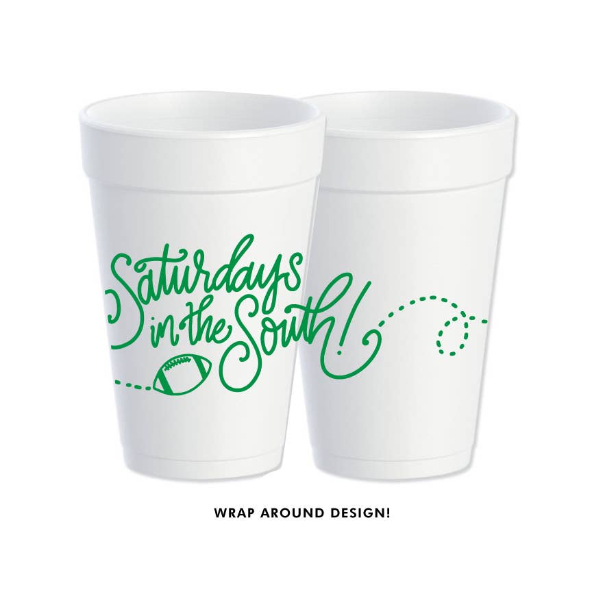 Game Day Cups: Go Dawgs Black