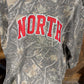 North deadwood camo crew sweatshirt