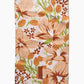 Geometry Monogram Floral Tea Towel letter C