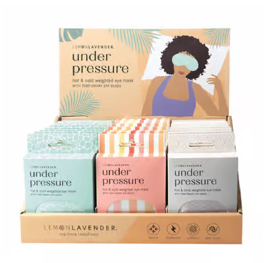 Under pressure eye mask