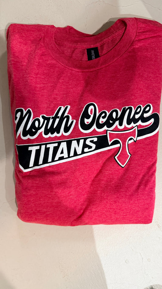 North Oconee script Tshirt