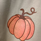 Distressed Pumpkin Sweatshirt