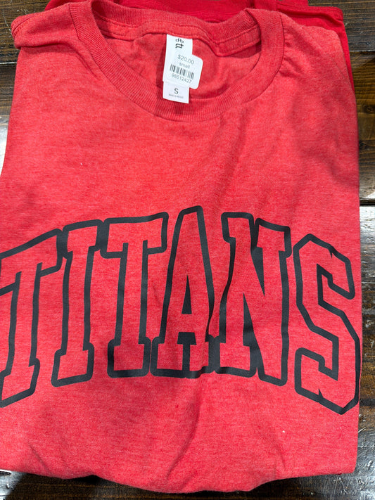 Titans outline Tshirt