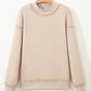 66Love Solid Oversize Reversible Mock Neck Sweatshirt (S-XL)