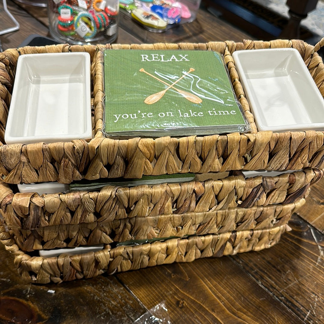 Relax serving basket set