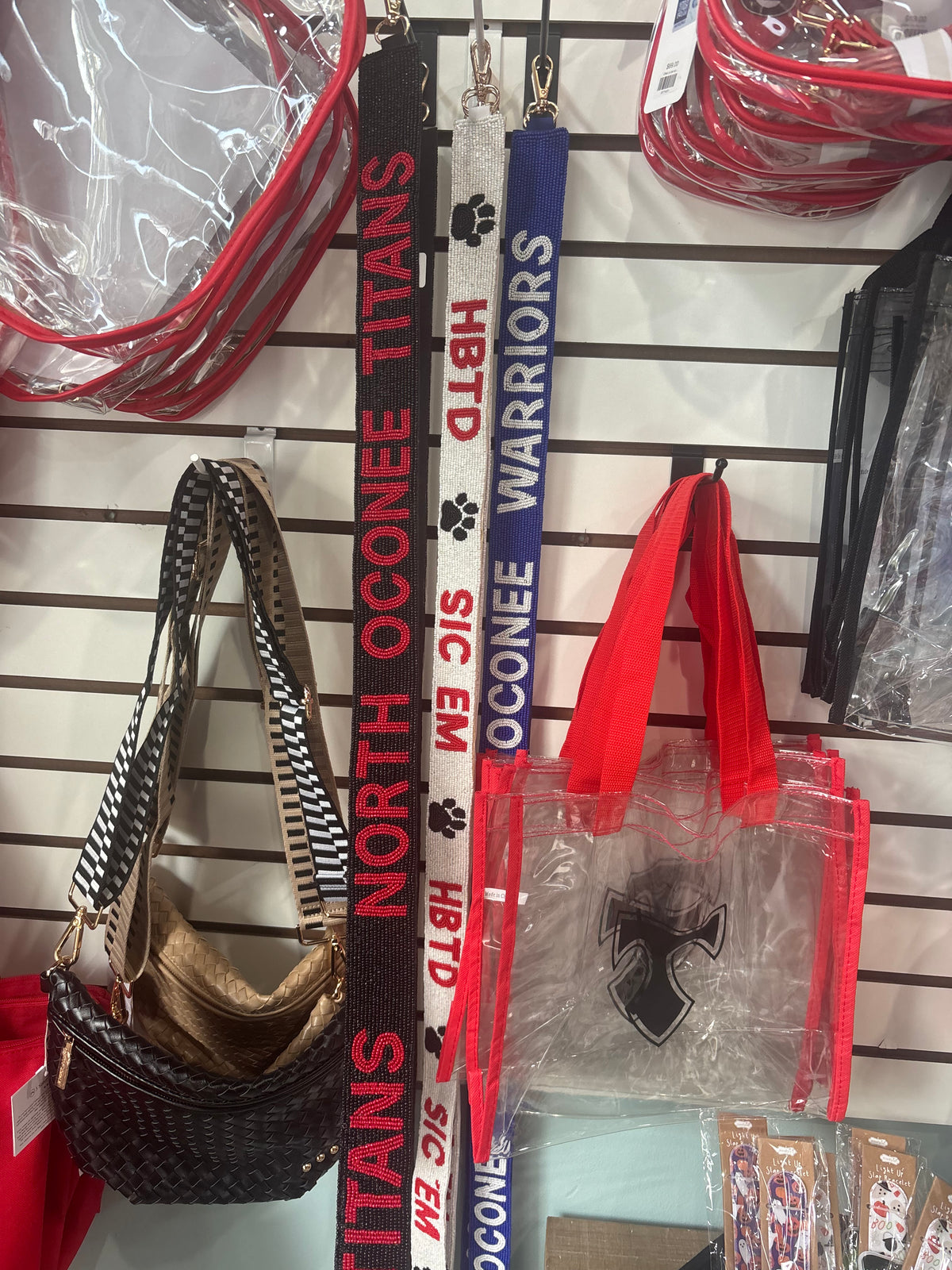 Beaded purse straps