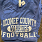 Oconee Warriors Football distressed Tee