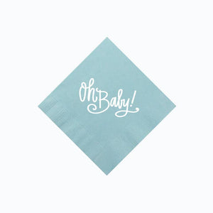 Oh Baby! (3 colors) | Napkins: Baby Pink