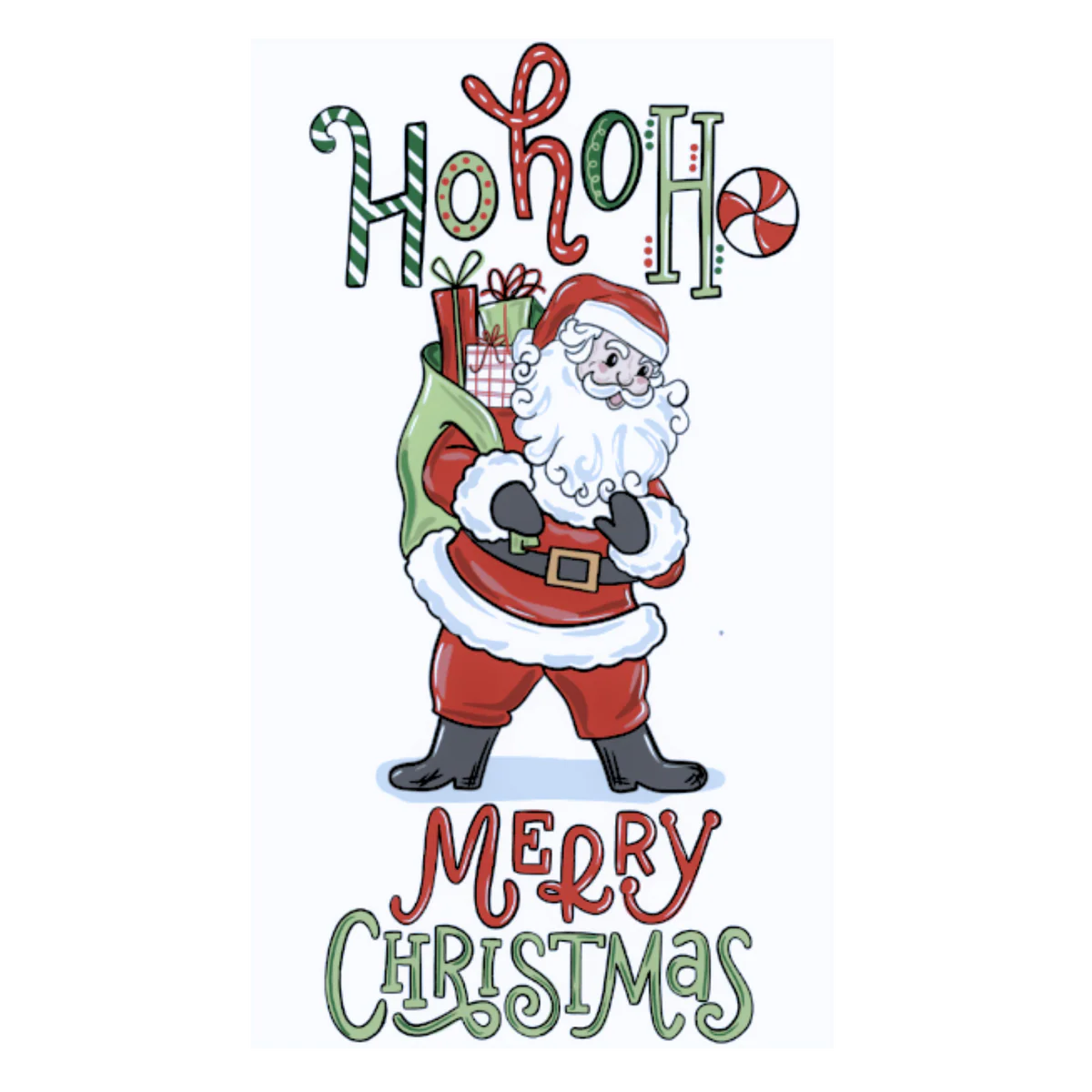 Ho Ho Tea Towel