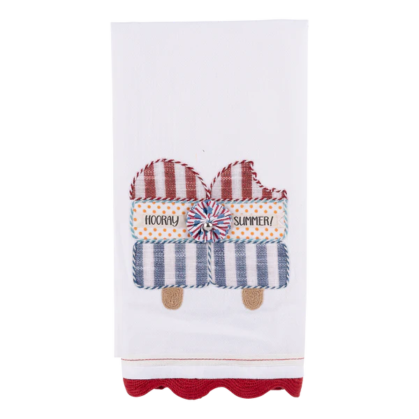 Hurray Summer Tea Towel