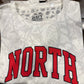 North white camo crewneck sweatshirt