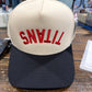 TITANS Two-Tone Trucker Embroidered Hat - UPSIDE DOWN