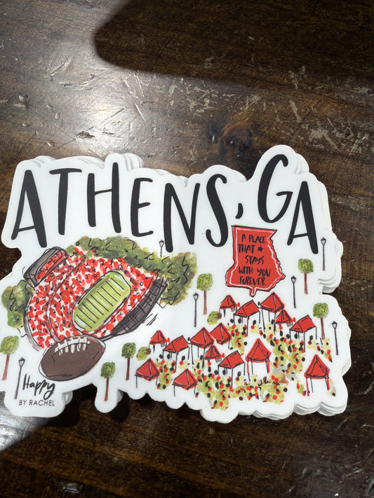 Athens Sticker