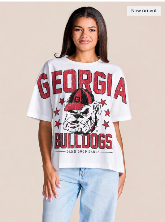 The Draft Oversized Vintage Tee | Georgia