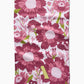 Geometry Monogram Floral Tea Towel letter C