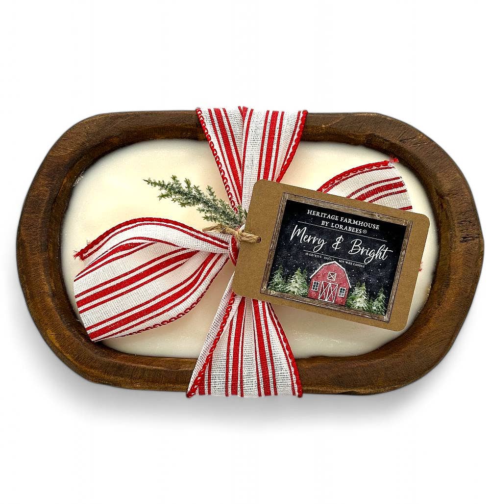 Birchberry Woods Holiday Farmhouse Fragrance Collection: 8 oz. Cheese Mold (Brown)