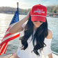 Living the American Dream - Red Vintage Trucker Hat
